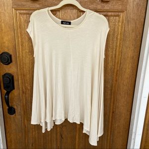 Fab’rik | Cream Loose Fitting Top, size small